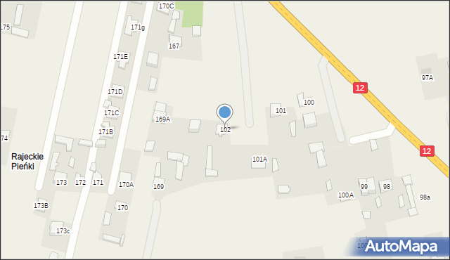 Lasowice, Lasowice, 102, mapa Lasowice