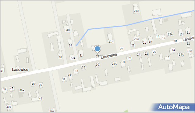 Lasowice, Lasowice, 29, mapa Lasowice