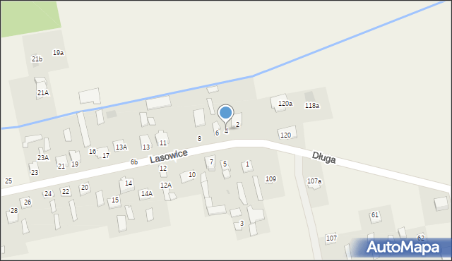Lasowice, Lasowice, 4, mapa Lasowice