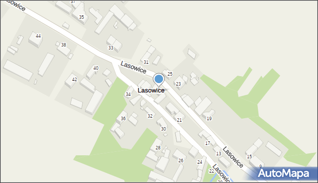 Lasowice, Lasowice, 29, mapa Lasowice