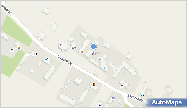 Lasowice, Lasowice, 37a, mapa Lasowice