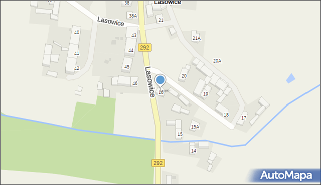 Lasowice, Lasowice, 16, mapa Lasowice