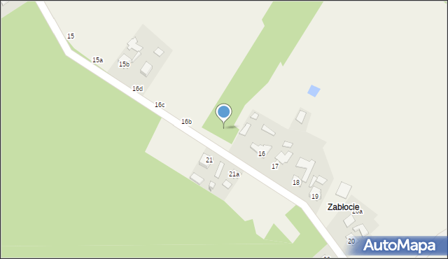 Laszczyny, Laszczyny, 16b, mapa Laszczyny