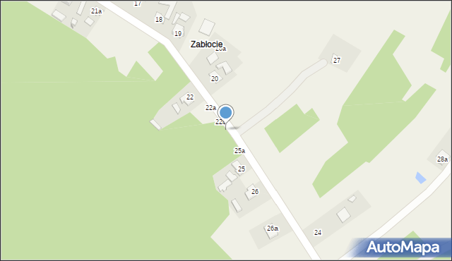 Laszczyny, Laszczyny, 22c, mapa Laszczyny