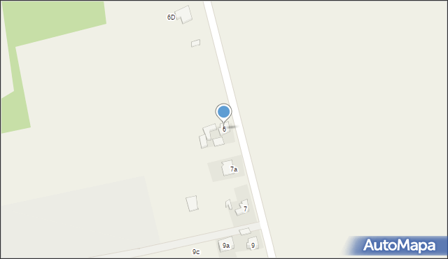 Łaszew, Łaszew, 6, mapa Łaszew