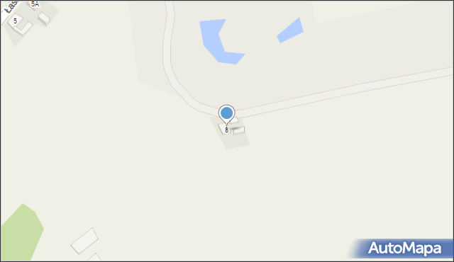Łaszew, Łaszew, 8, mapa Łaszew