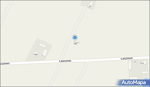 Łaszewo, Łaszewo, 19a, mapa Łaszewo