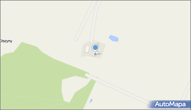 Łaszewo, Łaszewo, 55, mapa Łaszewo