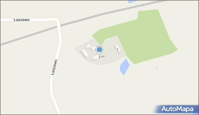 Łaszewo, Łaszewo, 4, mapa Łaszewo
