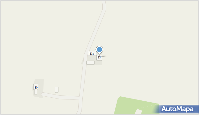 Łaszewo, Łaszewo, 83, mapa Łaszewo