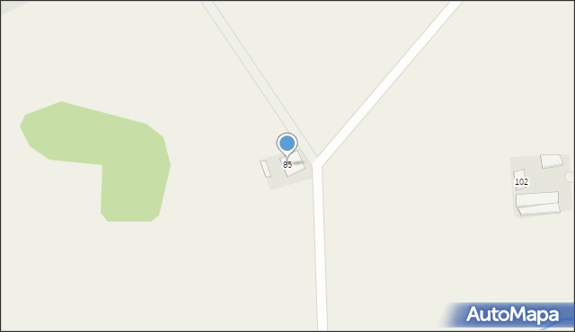 Łaszewo, Łaszewo, 85, mapa Łaszewo