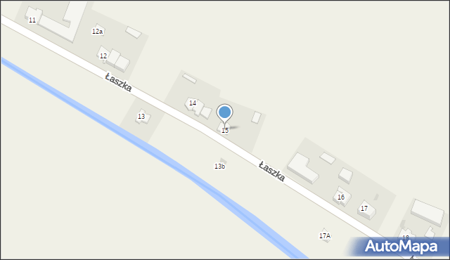 Łaszka, Łaszka, 15, mapa Łaszka