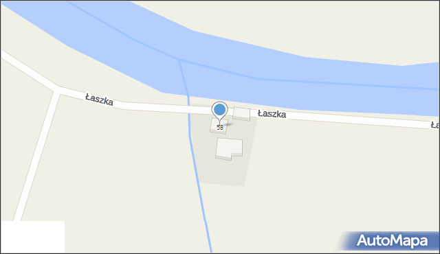 Łaszka, Łaszka, 58, mapa Łaszka