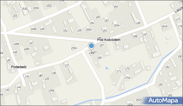 Laszki, Laszki, 136a, mapa Laszki