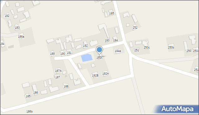 Laszki, Laszki, 192c, mapa Laszki