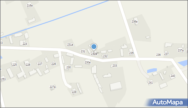 Laszki, Laszki, 232a, mapa Laszki