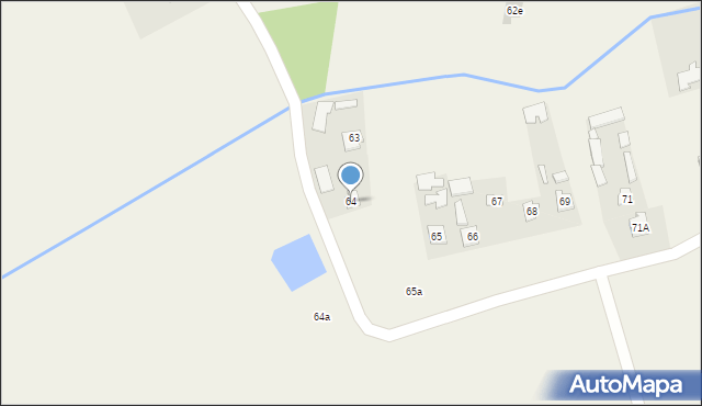 Laszki, Laszki, 64, mapa Laszki