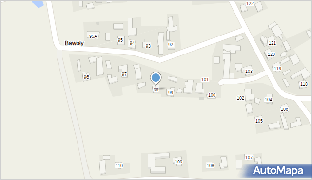 Laszki, Laszki, 98, mapa Laszki