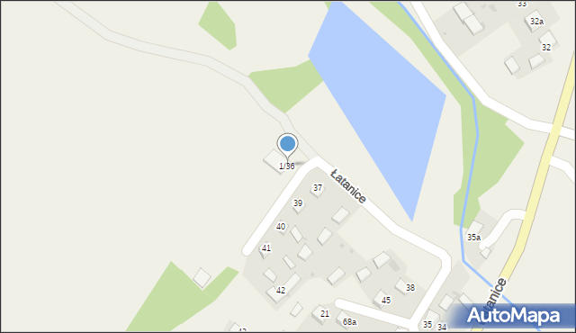 Łatanice, Łatanice, 1/36, mapa Łatanice