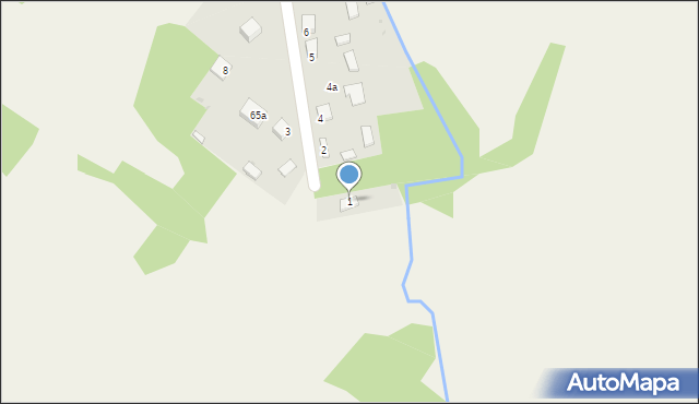 Łatanice, Łatanice, 1, mapa Łatanice