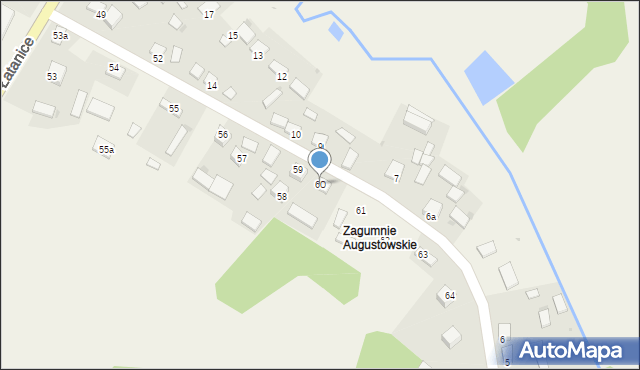 Łatanice, Łatanice, 60, mapa Łatanice