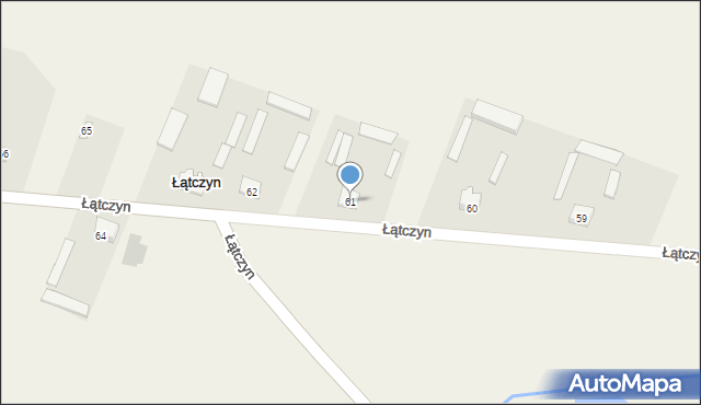 Łątczyn, Łątczyn, 61, mapa Łątczyn