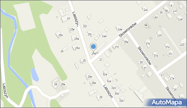 Latoszyn, Latoszyn, 27b, mapa Latoszyn