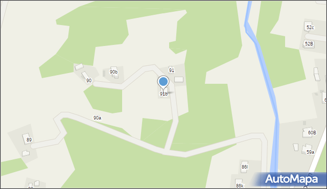 Latoszyn, Latoszyn, 91b, mapa Latoszyn