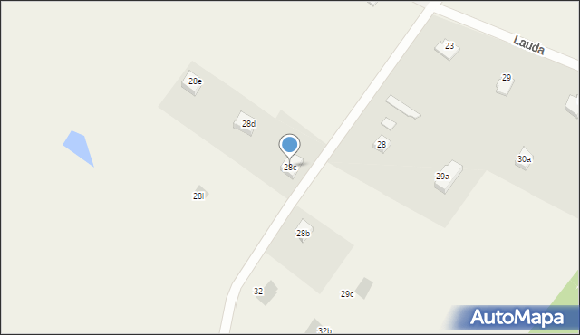 Lauda, Lauda, 28c, mapa Lauda