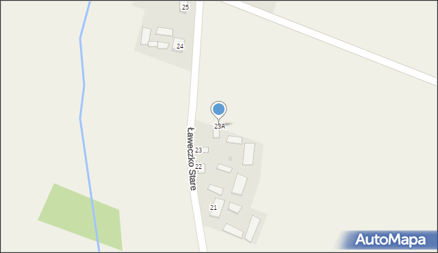Ławeczko Stare, Ławeczko Stare, 23A, mapa Ławeczko Stare