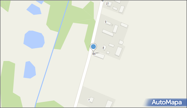 Ławeczko Stare, Ławeczko Stare, 8A, mapa Ławeczko Stare