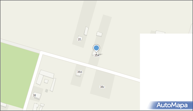 Ławy, Ławy, 35A, mapa Ławy