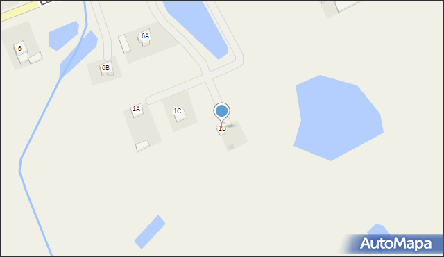 Ławy, Ławy, 1B, mapa Ławy