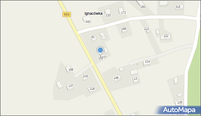Łazany, Łazany, 132, mapa Łazany