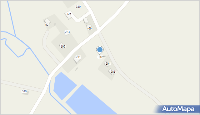 Łazany, Łazany, 337, mapa Łazany