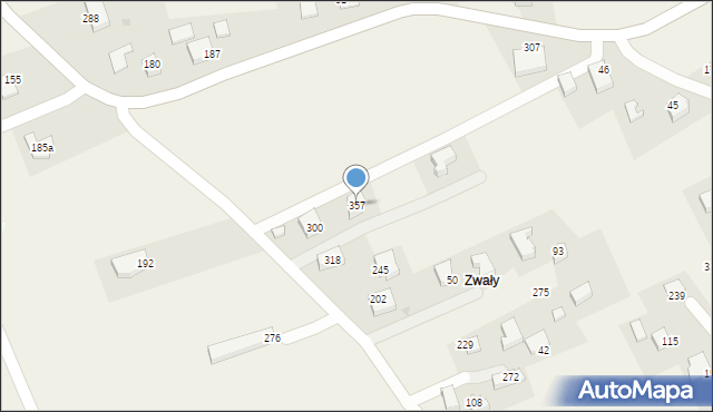 Łazany, Łazany, 357, mapa Łazany