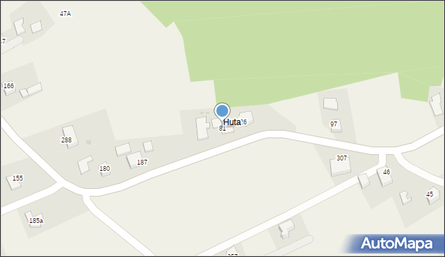 Łazany, Łazany, 81, mapa Łazany