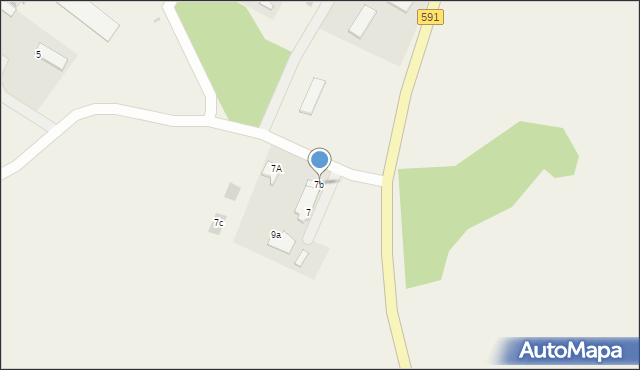 Łazdoje, Łazdoje, 7b, mapa Łazdoje