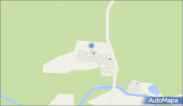 Łążek, Łążek, 8c, mapa Łążek