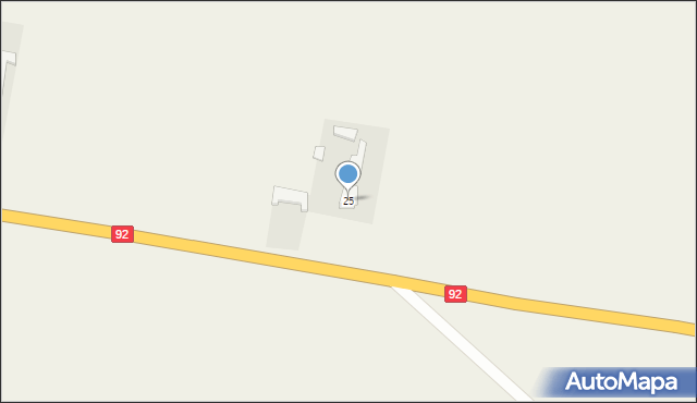 Łążek, Łążek, 25, mapa Łążek