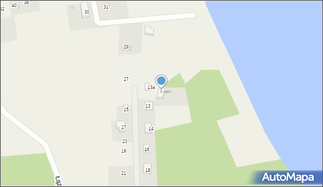 Łążek, Łążek, 26, mapa Łążek