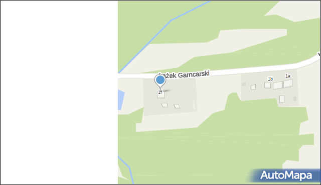 Łążek Garncarski, Łążek Garncarski, 1f, mapa Łążek Garncarski