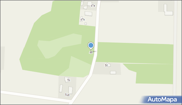 Łaziska, Łaziska, 49, mapa Łaziska