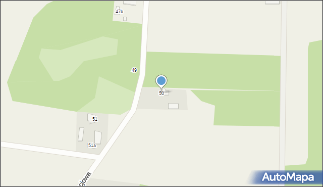 Łaziska, Łaziska, 50, mapa Łaziska