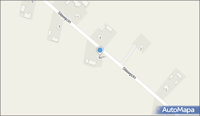 Łaziska, Łaziska, 5A, mapa Łaziska