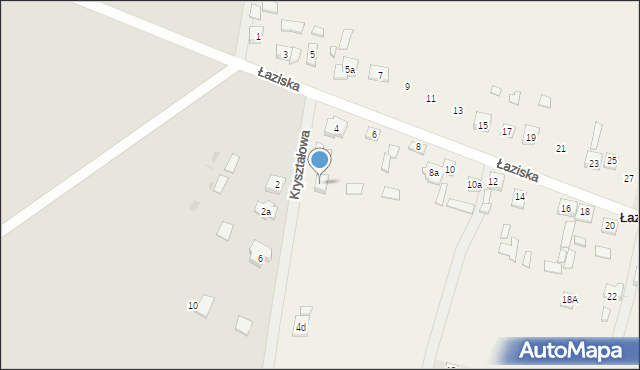 Łaziska, Łaziska, 4a, mapa Łaziska