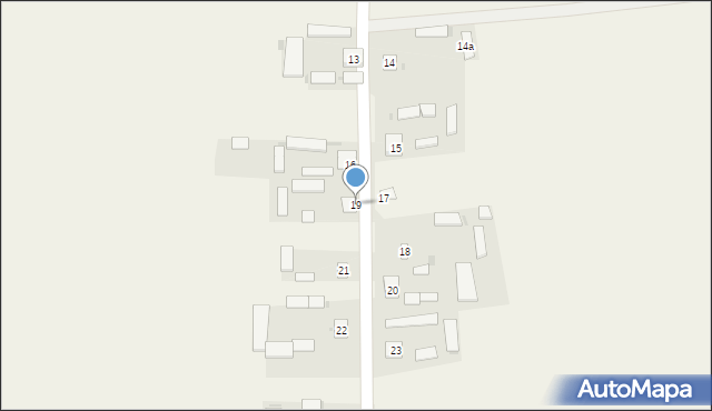 Łaziska, Łaziska, 19, mapa Łaziska