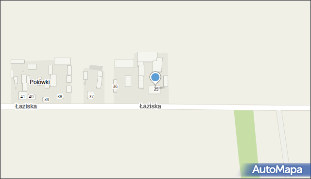 Łaziska, Łaziska, 35, mapa Łaziska