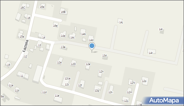 Łaziska, Łaziska, 13c, mapa Łaziska