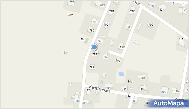 Łaziska, Łaziska, 79B, mapa Łaziska